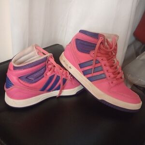 Adidas court attitude high tops